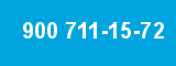 900 711-15-72 900 711-15-72